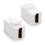 POWERTECH HDMI adapter CAB-N153 για patch panel, λευκό - 5210131017234