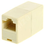 POWERTECH σύνδεσμος (μούφα) RJ45 UTP CAB-N182, 8p8c, λευκό, 5τμχ - 5210131042243
