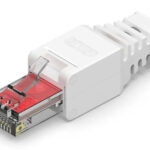 POWERTECH βύσμα δικτύου RJ45 CAB-N350, CAT 6A UTP, tool-free, λευκό - 5210131084571