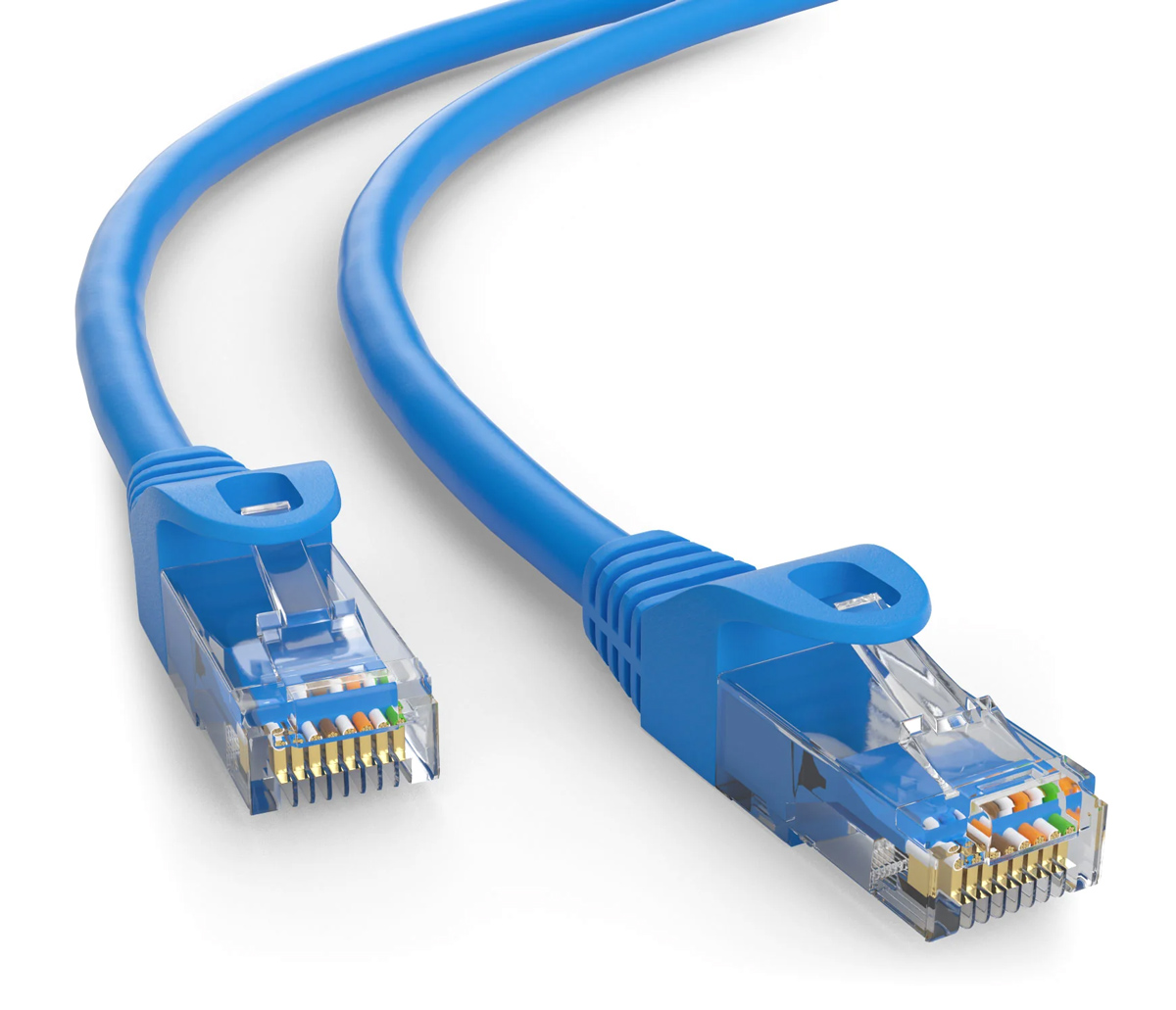 CAB-N395 POWERTECH καλώδιο δικτύου CAB-N395, Cat 6 U/UTP, CCA, 250Hz, 7.5m, μπλε - 5210131103418 - Image 1