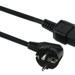 POWERTECH Καλώδιο τροφοδοσίας CAB-P024, C19 IEC, 16A, 250V, 1.8m, μαύρο - 5210131031056