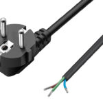 POWERTECH καλώδιο τροφοδοσίας CAB-P038, CCS, 3x 0.75mm², 1.8m, μαύρο - 5210131086483