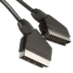 POWERTECH καλώδιο Scart 21pin σε Scart 21pin CAB-S003, 3m, μαύρο - 5210131014721
