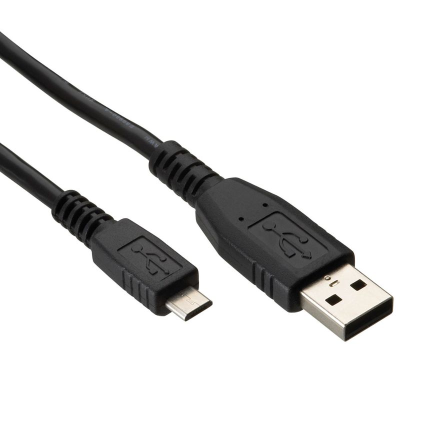 CAB-U009 POWERTECH καλώδιο USB σε Micro USB CAB-U009, 3m, μαύρο - 5210131015841 - Image 1