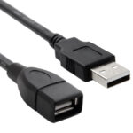 POWERTECH καλώδιο προέκτασης USB CAB-U011, 480Mbps, 1.5m, μαύρο - 5210131009284
