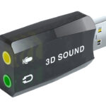 POWERTECH κάρτα ήχου USB CAB-U036, 5.1CH, έξοδος μικροφώνου & ακουστικού - 5210131015995