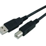POWERTECH καλώδιο USB σε USB Type Β CAB-U050, copper, 3m, μαύρο - 5210131015872