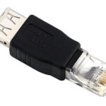 POWERTECH αντάπτορας RJ45 σε USB 2.0 female CAB-U085 - 5210131022641