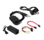 POWERTECH Converter USB 2.0 σε IDE & SATA CAB-U122, με τροφοδοσία, 0.8m - 5210131008157