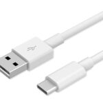 POWERTECH καλώδιο USB σε USB-C CAB-UC010, 1m, λευκό - 5210131016190