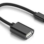 POWERTECH καλώδιο USB σε USB-C CAB-UC056, 480Mbps, 0.16m, μαύρο - 5210131048276