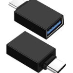 POWERTECH αντάπτορας USB σε USB-C CAB-UC057, 5Gbps, μαύρος - 5210131048306