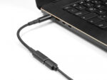 POWERTECH καλώδιο τροφοδοσίας CAB-UC069, USB-C σε 5.5x2.1mm, 15cm, μαύρο - 5210131071915 - Image 2