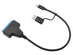 POWERTECH καλώδιο σύνδεσης HDD/SSD CAB-UC076, USB/USB-C σε SATA, 6Gbps - 5210131075340 - Image 2
