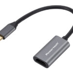 POWERTECH αντάπτορας USB-C σε HDMI CAB-UC086, 4K/60Hz, γκρι - 5210131096475