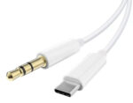 POWERTECH καλώδιο USB-C σε 3.5mm CAB-UC089, 1m, λευκό - 5210131112847