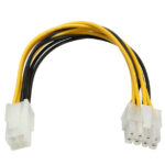 POWERTECH καλώδιο για MB 4pin θηλυκό σε 8pin αρσενικό CAB-W007, 20cm - 5210131018071