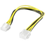 POWERTECH καλώδιο για MB 8pin αρσενικό σε 8pin θηλυκό CAB-W008, 20cm - 5210131018088