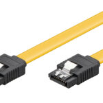 POWERTECH καλώδιο SATA III 7pin σε 7pin CAB-W023, Metal Clip, 0.2m - 5210131015117