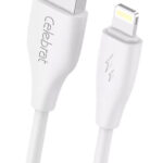 CELEBRAT καλώδιο Lightning σε USB CB-31, 3A, 480Mbps, 1m, λευκό - 6925146983045