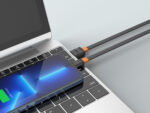 CELEBRAT καλώδιο micro USB σε USB CB-33M, flat, 2.1A, 1m, μαύρο - 6925146983113 - Image 2