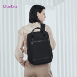 CHANTRIA γυναικεία τσάντα πλάτης CB00639 με θήκη laptop 14", 12.5L, μαύρη - 6970672357259 - Image 2