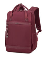 CHANTRIA γυναικεία τσάντα πλάτης CB00639 με θήκη laptop 14", 12.5L, κόκκινη - 6970672357280