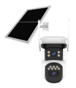 VSTARCAM smart ηλιακή κάμερα CB621DR, dual lens, 3MP, WiFi, SD, PTZ, IP66 - 5210131125830