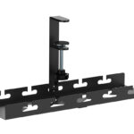 BRATECK cable management γραφείου CC11-10-1, μεταλλικό, 40x12.9x19cm, μαύρο - 5210131106709