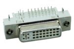 DVI Connector - DVI 24+5, Copper, Bronze -