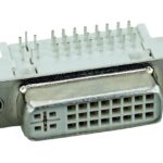 DVI Connector - DVI 24+5, Copper, Bronze -