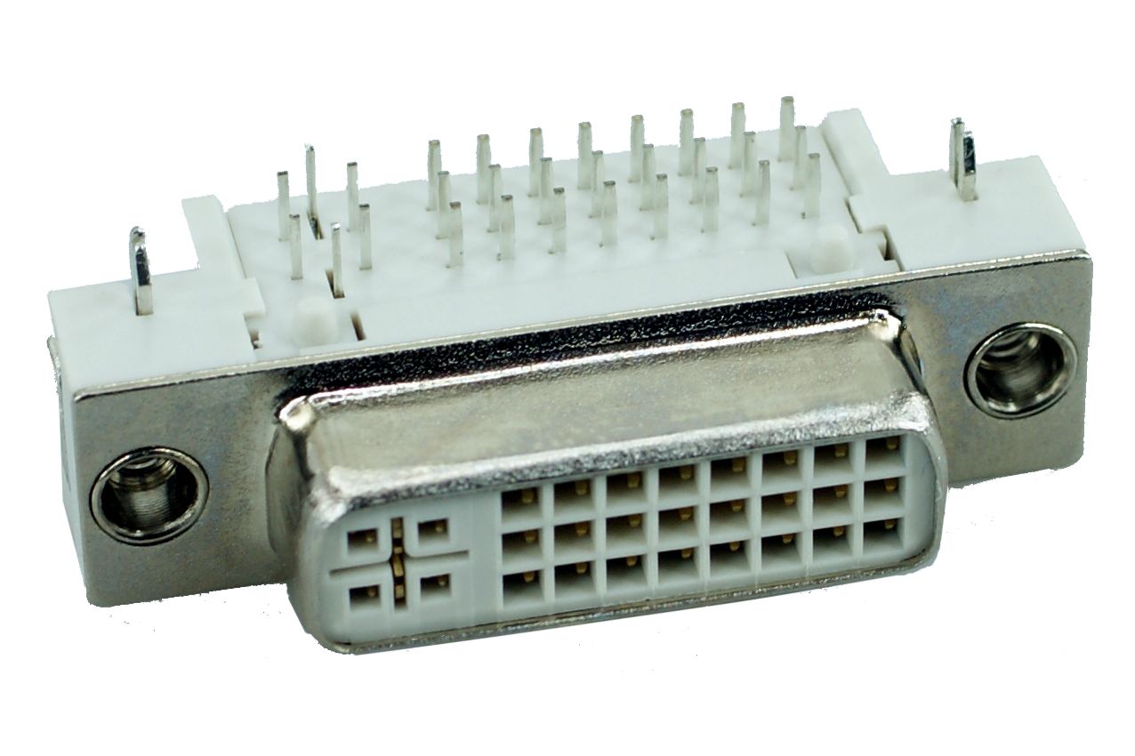 CON-D002 DVI Connector - DVI 24+5, Copper, Bronze - - Image 1