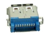 USB 3.0 Connector A TYPE (F, DIP), Silver - - Image 2