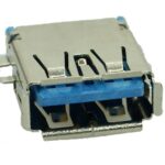 USB 3.0 Connector A TYPE (F, DIP), Silver -