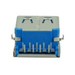 USB 3.0 Connector A TYPE, down, Silver - - Image 2