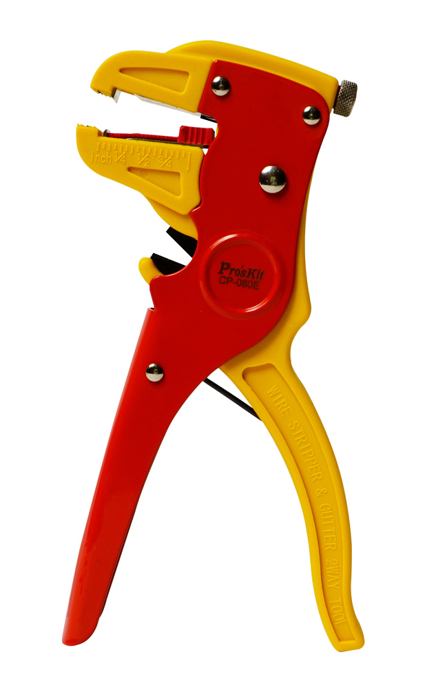 CP-080E-2 PROSKIT απογυμνωτής καλωδίων CP-080E με κόφτη, 0.2~4mm², 172mm - 4710810387333 - Image 1