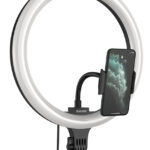 BASEUS φωτιστικό δαχτυλίδι LED CRZB12-B01, 12", χωρίς τρίποδα, μαύρο - 6953156227347