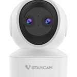 VSTARCAM smart κάμερα CS49D, 3MP, dual lens, WiFi, PTZ, SD - 5210131098004