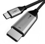 CABLETIME καλώδιο USB-C σε DisplayPort CT-CMDP2, 4K/30Hz, 1.2m, μαύρο - 5210131081891