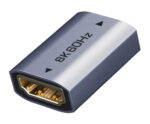 CABLETIME αντάπτορας HDMI CT-HEF8K-AG, 8K/60Hz, 4K/120Hz, 48 Gbps, γκρι - 5210131108949