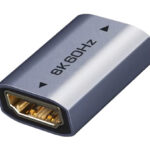 CABLETIME αντάπτορας HDMI CT-HEF8K-AG, 8K/60Hz, 4K/120Hz, 48 Gbps, γκρι - 5210131108949