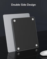 CABLETIME μεταλλικό mouse pad CT-MP24-AS, 246x202x2mm, ασημί & μαύρο - 5210131056158 - Image 2
