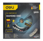 DELI δίσκος κοπής διαμαντέ DH-SQP230-E1, δομικών υλικών, 230mm, 6600rpm - 6975495593570 - Image 2