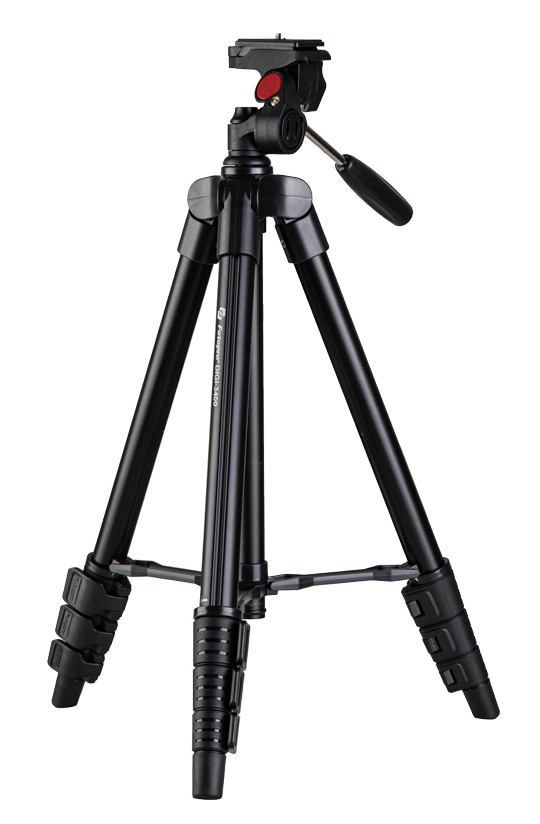 DIGI-3400 FOTOPRO τρίποδο φωτογράφισης DIGI-3400, πτυσσόμενο έως 121cm, έως 2kg, μαύρο - 6944326312093 - Image 1