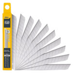 DELI ανταλλακτικές λεπίδες DL-DP092 για κοπίδι, 9mm, 10τμχ - 6973107487200