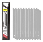 DELI ανταλλακτικές λεπίδες DL-DPJ09B για κοπίδι, 18mm, 10τμχ - 6976391004108