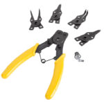 DELI ασφαλειοτσίμπιδο DL104506 με 4 κεφαλές, 150mm - 6973107486265