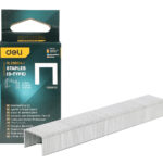 DELI συνδετήρες σχήματος Π DL238014-1 για καρφωτικό, 0.7x8x11.3mm, 1000τμχ - 6976391005068