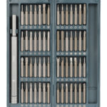 DELI σετ κατσαβίδι ακριβείας DL241057 με 56 μύτες, με θήκη, 57τμχ - 6976391005204