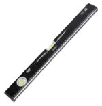 DELI αλφάδι DL290500B με 2 μάτια & χάρακα, 50cm - 6975495591156